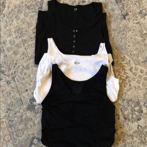3 maternity tanks